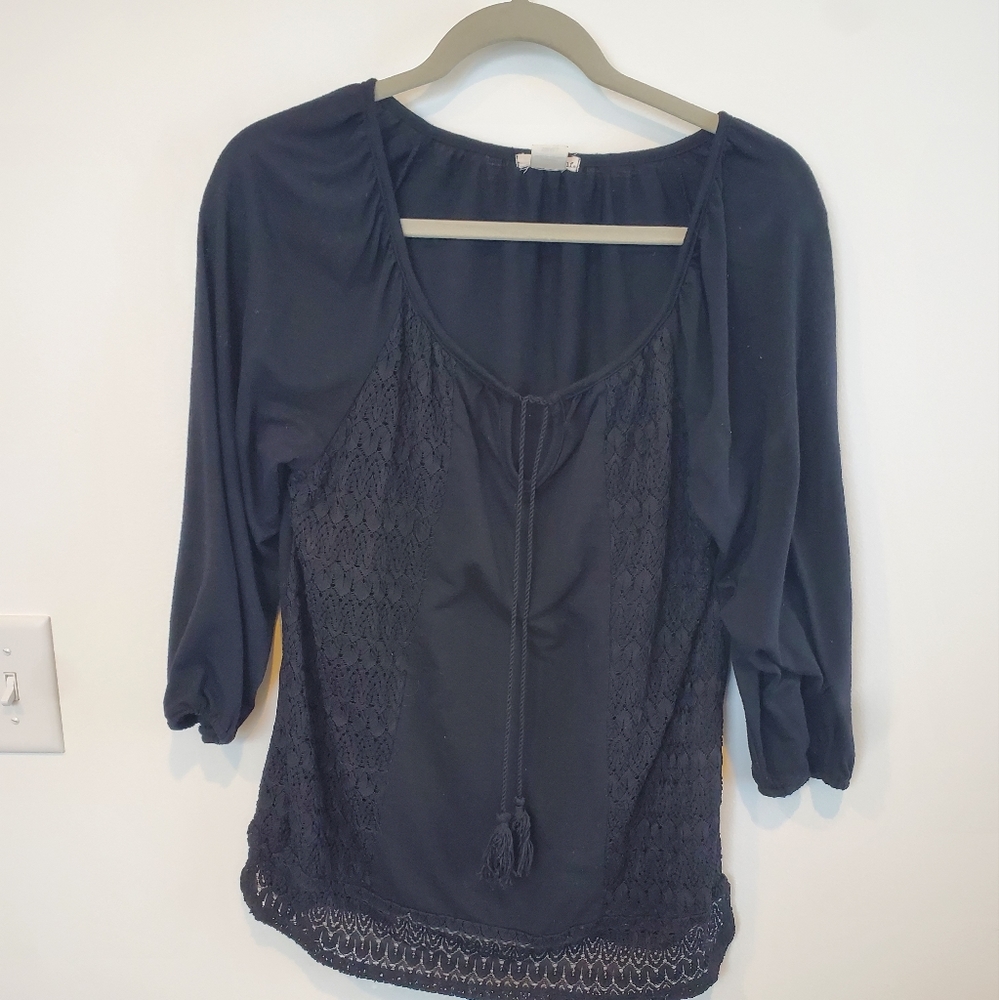 Womens 3/4 sleeve shirt
